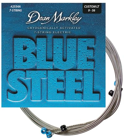 Dean Markley Bluesteel E-Gitarre Saiten Cus Light 7-Saite 9-56