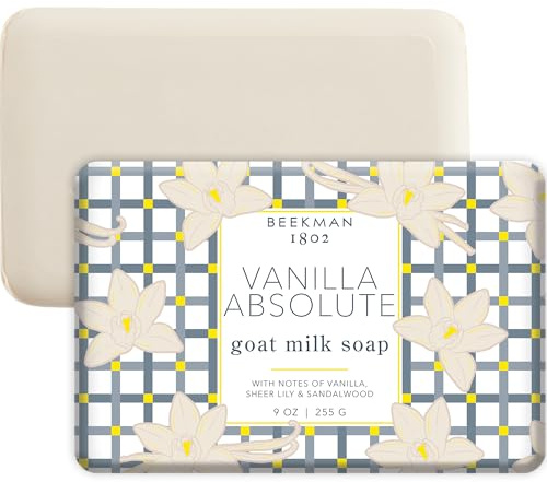 Beekman 1802 Goat Milk Soap, Vanilla Absolute, 9 oz