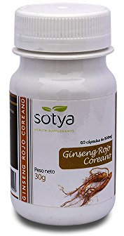 SOTYA Ginseng Coreano 500 mg 60 cápsulas