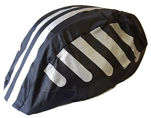 everest1953 Regenschutzhaube one Size Fahrradhelm Raincover Regenüberzug Helmüberzug Regen schwarz