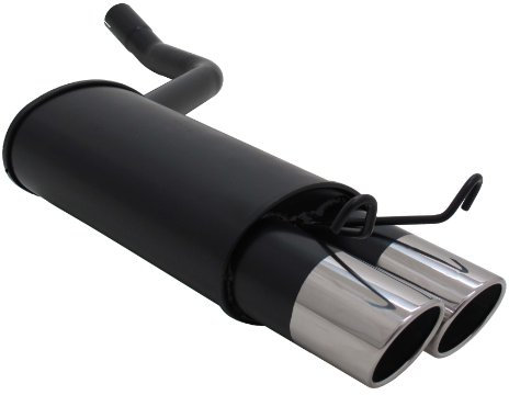 Novus Sportauspuff Gruppe N 2x90mm SR-Design