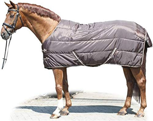 HKM Winterdecke -4102 braun/beige 135, rückenlänge 135 cm