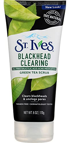 ST IVES Grüntee-Peeling, 170 ml, Schwarz, (Paquete de 2), 2