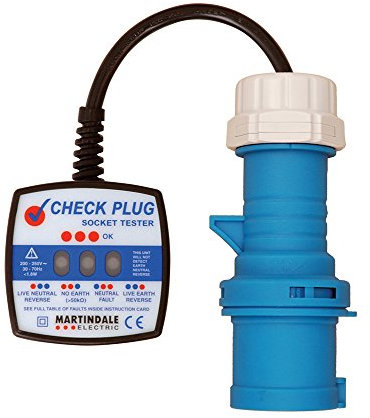 Martindale CP201 230V 16A Industrial Socket Tester