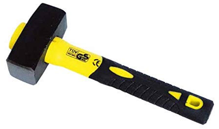 KIPPEN 3003EB Mazzetta con Testa in Acciaio 1 kg. con Fissaggio Conico Antisfilamento