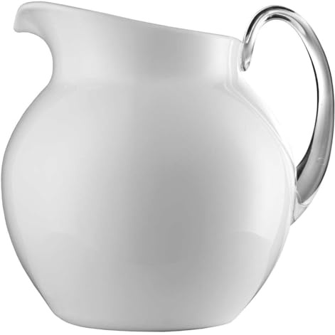 Marioluca Giusti Brocca Pallina Smalto Bianco
