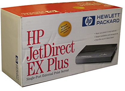 HP JetDirect 500X - Print server - parallel - Ethernet, Fast Ethernet - 10Base-T, 10Base-2 (coax), 100Base-TX - 3 ports