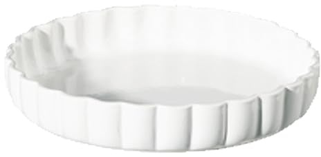 ASA 5014147 Grande Obsttortenform, Keramik, weiß glänzend, 28x28x5 cm