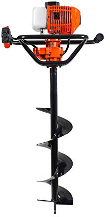 Mototrivella a scoppio 62/65cc con set di punte e prolunghe (62cc + Punta da 200mm)