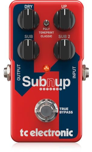 TC Electronic SUB 'N' UP OCTAVER Polyphones Oktavpedal der nächsten Generation mit monophoner Oktave und integrierter TonePrint-Technologie