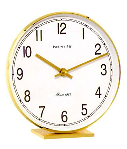 Tischuhr mit batteriebetriebenem Quartzwerk Hermle -Fremont- 22986-002100 by Hermle