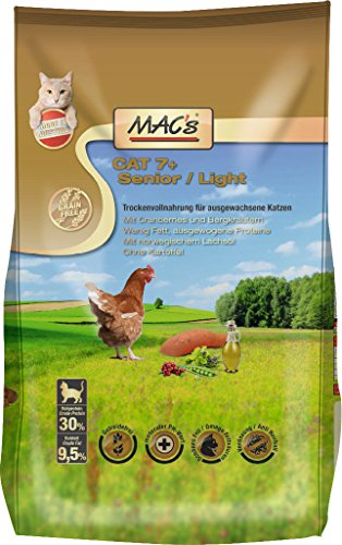 Mac's Katzenfutter getreidefrei 7+ Senior/Light, 1.5 kg