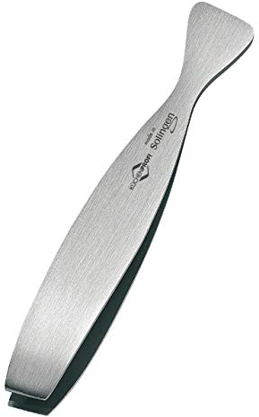 Küchenprofi Grätenpinzette Deluxe aus Edelstahl in der Farbe Silber, Maße: 13,3cm x 2,1cm x 1,7cm, 09 4009 28 00