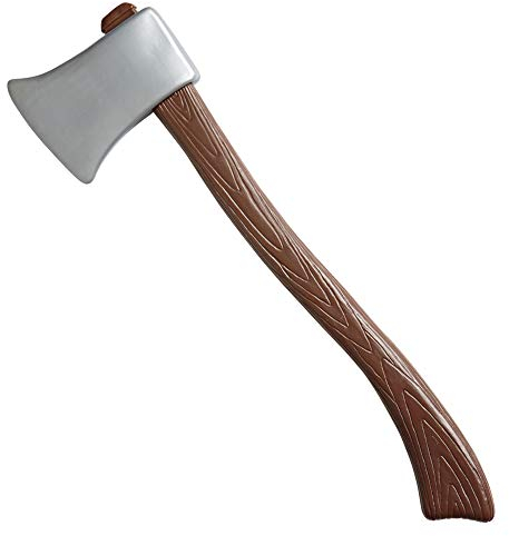 W WIDMANN MILANO Party Fashion WOODEN AXE 60 cm -