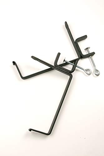 10 Shelf Deck/Railing Clamp Flower Box Bracket - Pair