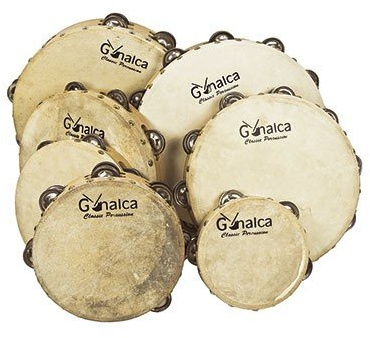Gonalca Percusion VH04960 - Pandereta sencilla 30 cm p/piel