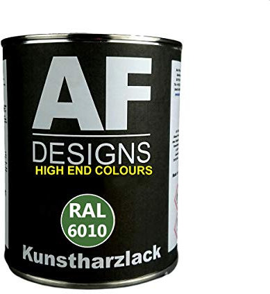 1 Liter Kunstharz Lack Buntlack Kunstharzlack RAL6009 TANNENGRUEN seidenmatt