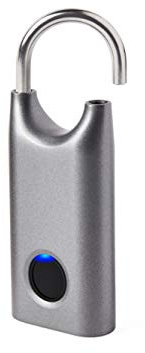 Lexon Nomaday Lock - Candado biométrico para huellas dactilares (metal)