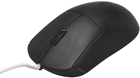 Ratón USB Básico Con Cable, 1200 DPI Óptico De 3 Botones Para Computadora Portátil, Juegos, Diseño Ergonómico, Color Claro Para Niños, Niñas, Dama