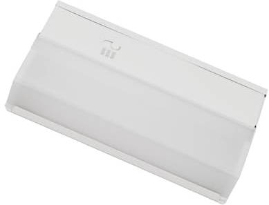 HOMEnhancements 6-Inch Dimmable Under Cabinet LED Light, Hardwired Installation Only, Color Selectable - Soft White/Bright White/Daylight White, 6W, White Finish