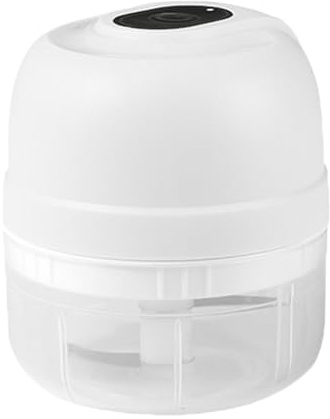bevog Electric Garlic Mincer, Portable Food Processor Electric Food Processor, USB Rechargeable Vegetable Chopper, Baby Food Press for Chili Pepper, Onion, Meat, Spices, Meat