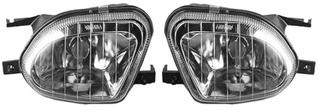 BRALEM Auto Nebelscheinwerfer Baugruppen für Benz W211 2003-2006 E200 E220 E240 E280 E300 E320 E350 E420 E500 A2118201156,Frontstoßstange Nebelscheinwerfer Vorne Nebellichter,Right