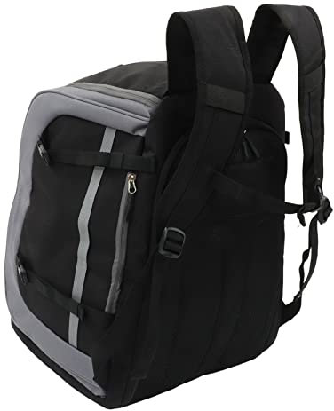 Skischuhtasche, 65 L, Großes Fassungsvermögen, Oxford-Stoff, Mehrere Fächer, Snowboard- Reisen, Camping, Angeln