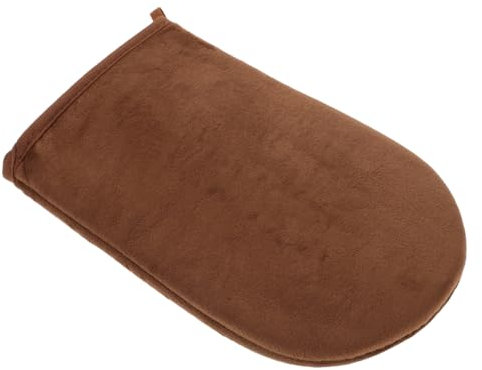 Healeved Bräunungshandschuh Für Selbstbräunungslotion Applikatorhandschuh Aus Weichem Beflocktem Material Wiederverwendbarer Pinsel Für Gleichmäßiges Auftragen Rücken Und Körper