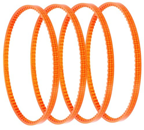 SOLUSTRE 4Pcs Cotton Candy Maker Replacement Belts Plastic Design for DIY Cotton Candy Machines Essential Spare Parts for Reliable Sugar Dispenser Supplies