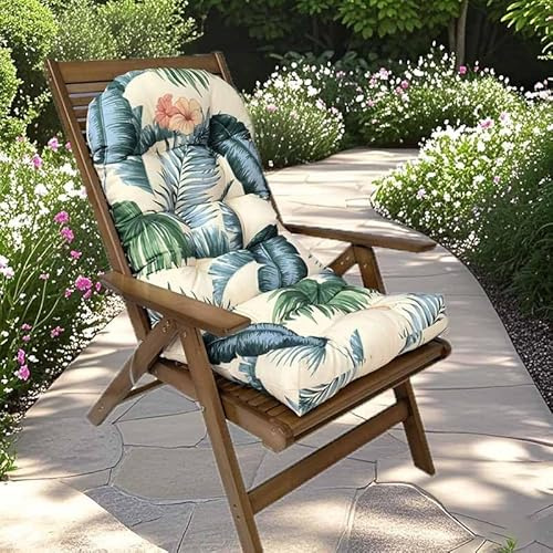 YWQJL Swing Seat Cushions,Outdoor Cushions Waterproof,110 * 50cm Garden Bench Cushion Swing Seat Replacement Seat Outdoor Rectangular Chair Mat Terrace Garden(11)