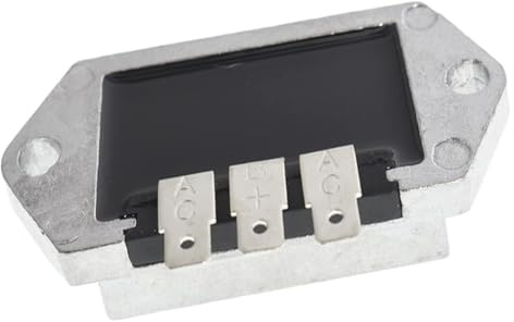 Spannungsregler-Gleichrichter for Kohler 8–25 PS-Motoren mit 15 Ampere Lichtmaschinen AM106357 AM102596 AM34738 Ersatz for 41–403–09