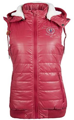 HKM 4057052283956 - Gilet da equitazione Ashley 3805, XXL, colore: lampone