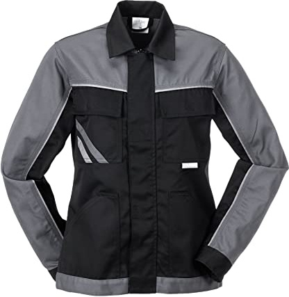 Planam 2717038 Highline Damen Bundjacke, Schwarz/Schiefer/Zink, Größe 38