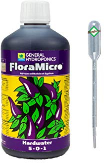 Weedness GHE FloraMicro 10 Liter - Grow Dünger Naturdünger NPK Bio Tomaten Gurken Flüssigdünger Organischer