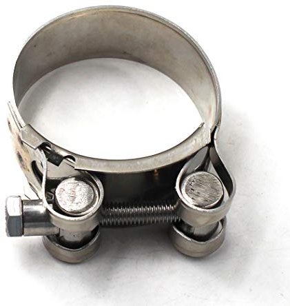 201-213mm T-Bolt Clamp 304 Stainless Steel Pipe Clamp Heavy Duty Hose Clamp (Pack of 1)