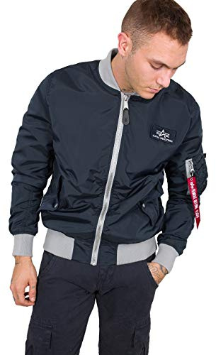 ALPHA INDUSTRIES Herr MA-1 TTC, Rep.blue, Small
