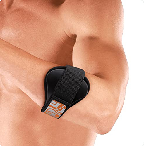 Ro+Ten EPI20 Epicondylitis-Armband mit Druck für Sehnenscheidenentzündung, Schwarz , M