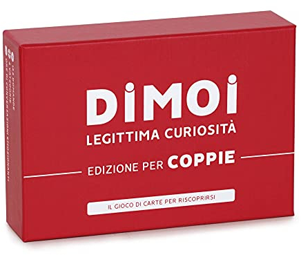 Dimoi - Gioco per Coppie 144 Carte per iniziare conversazioni emozionanti e migliorare la relazione di coppia - Idea Regalo per coppie per San Valentino