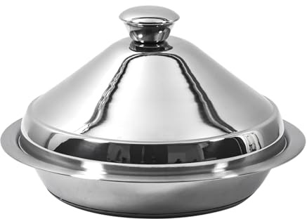 Cook Concept - Kc2551 - Tajine en Acier Inoxydable 24 cm Cuisine Cuisson Cuisson Specifique