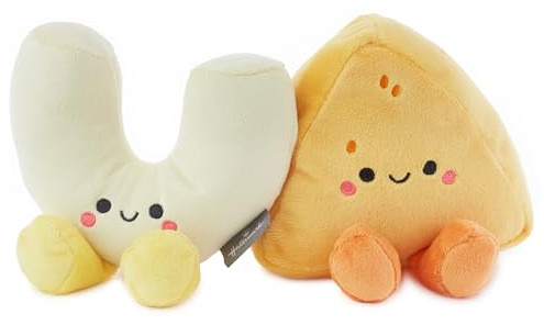 Hallmark Better Together Magnetic Plush (Mac and Cheese) 5 Stuffed Toys, Easter Gifts for Kids