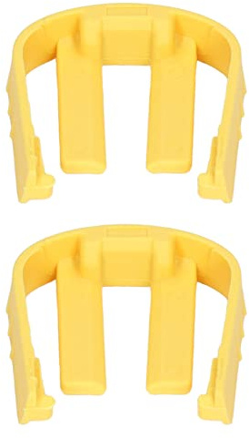Pressure Washer Gun C Clip, 2Pcs Replacement Trigger Gun Clip for K2 K3 K7, Quick Connector Buckle for Car Home Pressure Washer (Yellow)