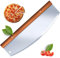 BOORIKA Pizza Rocker Cutter - Stainless Steel for Effortless Pizza Slicing | Easy, Clean Cuts Every Time