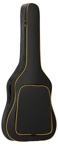 Generisch E -Gitarrenkoffer -Bass -Gitarrenkoffer | Acoustic Bass Case | Guitar Case | Dicke 0,19in gepolsterte wasserdichte Oxford -Stoffkoffer für Klassische Gitarre hohe Kapazität