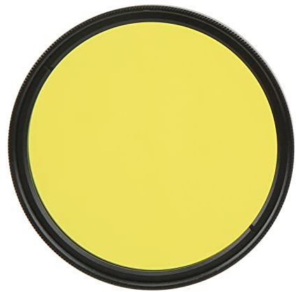 Filtro Obiettivo da 52 Mm Lenti Della Macchina Fotografica Filtro Lente Fotocamera Colore Giallo con Vetro Ottico per Video Vlog Fotografia di Ritratto