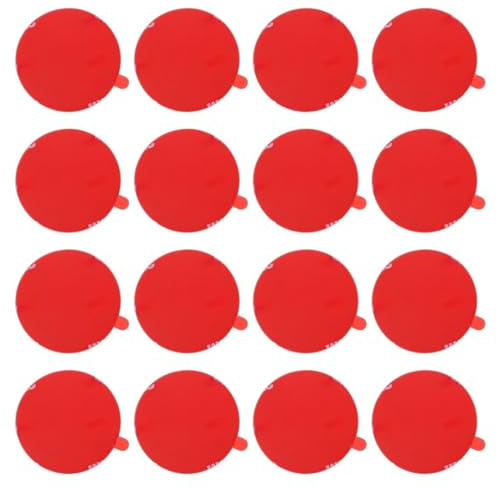 SOLNIT Doppelseitiges Montageband, strapazierfähig, wasserdicht, starker Montageklebstoff, Dekoration für Zuhause, Büro, Auto, Glas, Schild, Wand, hergestellt mit 4229P (16 Stück 30 mm diameter)
