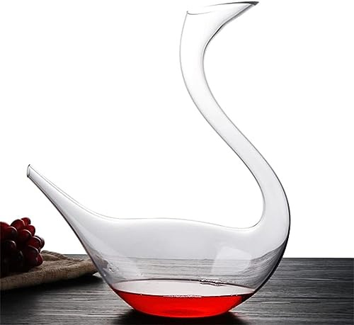 1800ml Decanter, Lead-free Crystal Decanter, Red Wine Champagne Brandy Jug, Cold-cut Tempered Glass, Bar Decanter Set