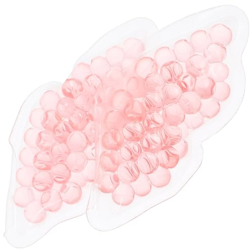 HONITANO 2 Stück Gel Lippenpads aus Tpu mit Kühlendem Gel Blockieren Licht und Lindern Geschwollene Lippen Lippenmaske für Hause und Unterwegs im Hotel oder Reisen