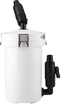 Yinhing Filtro Cilíndrico Externo para Acuario, Filtro de Peces de Plástico Premium con Bomba, Alta Eficiencia, Ahorro de Energía, Gran Flujo, Poco Ruido (602 sin Bomba de Agua ni Accesorios)