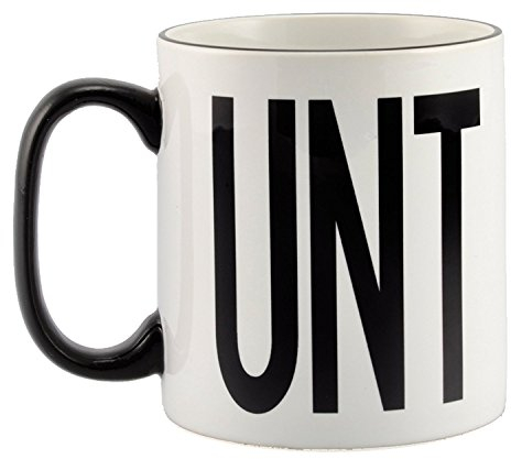 Nostalgic Ceramic C nt Funny Slogan Rude Mug