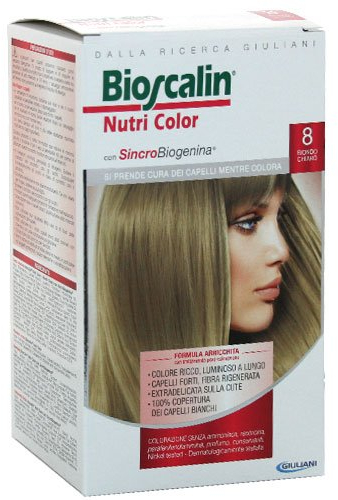 Bioscalin nutri color tintura per capelli n.8 biondo chiaro